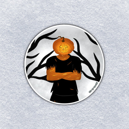 Jack (Jack-o-Lantern) Vinyl Sticker