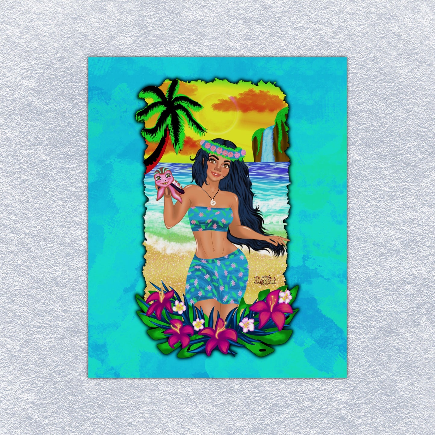 Island Life Art Print