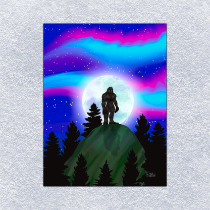 Bigfoot Art Print