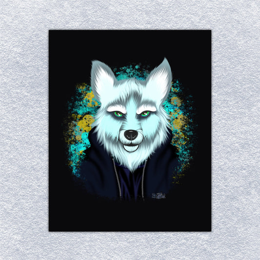 Gray Wolf Art Print