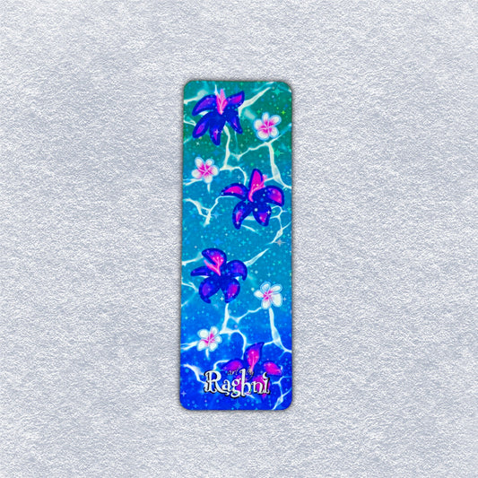 Tropical Flower (Holographic) Bookmark