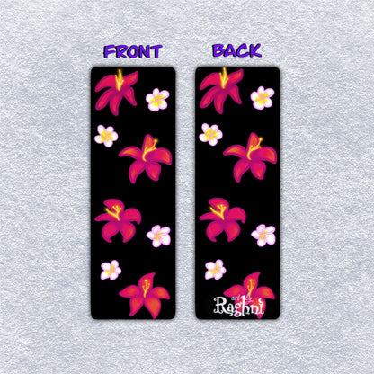 Tropical Flower (Red) Bookmark